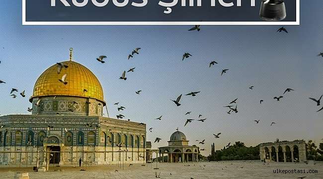 Filistinli ENES’in dersi! Kudüs şiirleri!