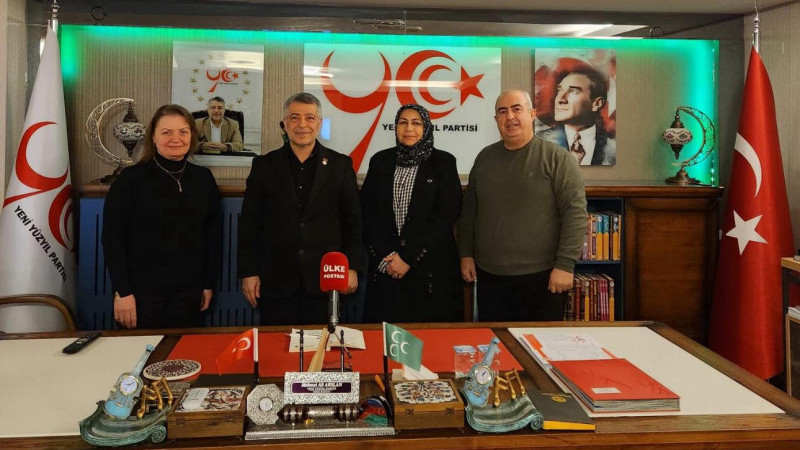 Ülke Postası’ndan Yeni Yüzyıl Partisi’ne Anlamlı Ziyaret