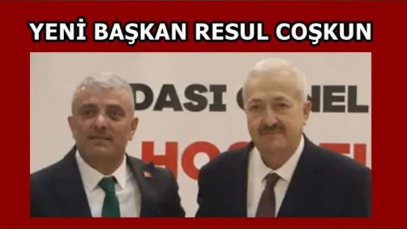 Sandalyeciler ve Mobilyacılar Odası’nda Başkan Değişimi: Resül Coşkun Seçildi