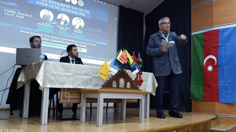 Hocalı Soykırımı’nın 34. Yılında İstanbul’da Düzenlenen Konferansla Anıldı.