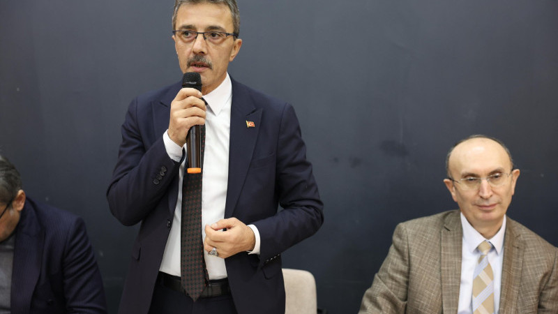 BAŞKAN ŞENOL DİNÇ İLÇE PROTOKOLÜNÜ MİSAFİR ETTİ