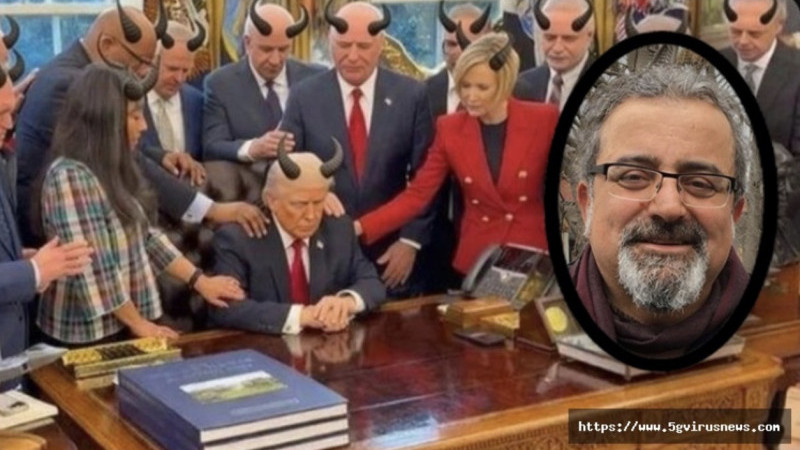 OVAL OFİS’TE “HAÇLI SEFERİ” AYİNİNE KATILANLAR 