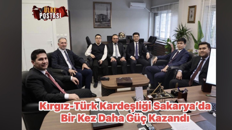 Kırgızistan Başkonsolosu Toktobekov’dan Sakarya İl Sağlık Müdürü’ne Ziyaret