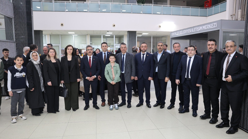 ERENLER BELEDİYESİ’NDE BAYRAMLAŞMA PROGRAMINA YOĞUN İLGİ