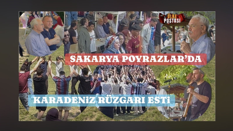 SAKARYA' Poyrazlar’da Karadeniz Rüzgârı Esti