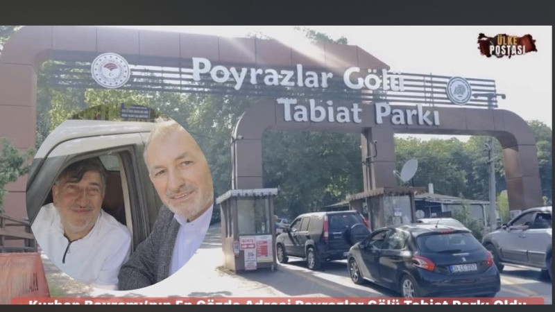 Kurban Bayramı’nın En Gözde Adresi Poyrazlar Gölü Tabiat Parkı Oldu