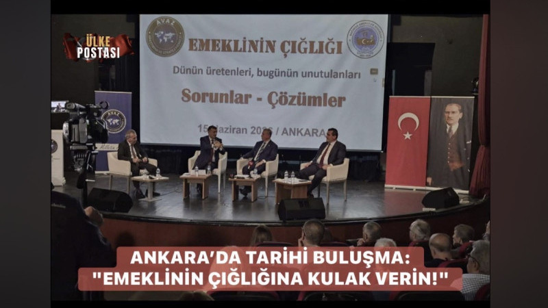 ANKARA’DA TARİHİ BULUŞMA: