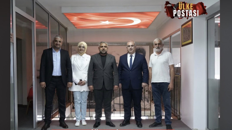 MHP KEÇİÖREN İLÇE BAŞKANI KENAN YAĞMUR'A HAYIRLI OLSUN ZİYARETİ