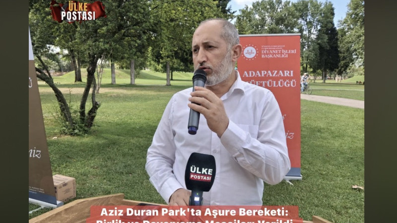Aziz Duran Park'ta Aşure Bereketi: Birlik ve Dayanışma Mesajları Verildi