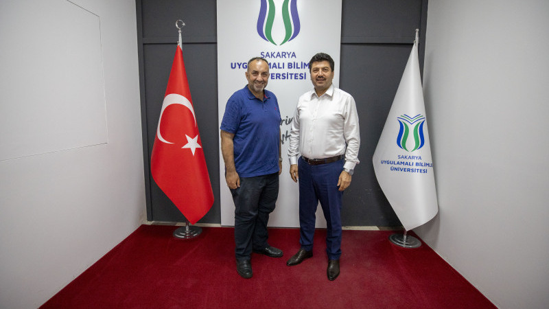 Levent CANDAN'dan Prof. Dr. Mehmet SARIBIYIK'a vefa ziyareti