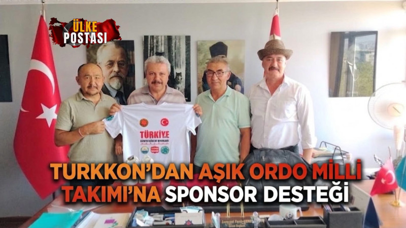 AŞIK ORDO MİLLİ TAKIMI’NA SPONSOR DESTEĞİ