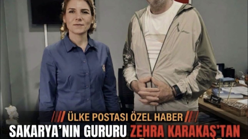 ŞEFİK ARMAN’DAN SAKARYALI BAŞARILI İŞ KADINI ZEHRA KARAKAŞ’A ANLAMLI ZİYARET: 