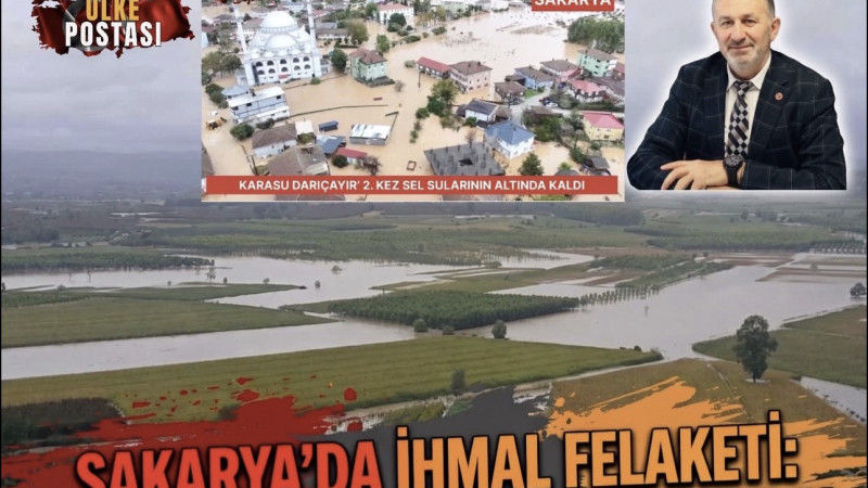 SAKARYA’DA İHMAL FELAKETİ: 4 BİN DÖNÜM MISIR SULAR ALTINDA!