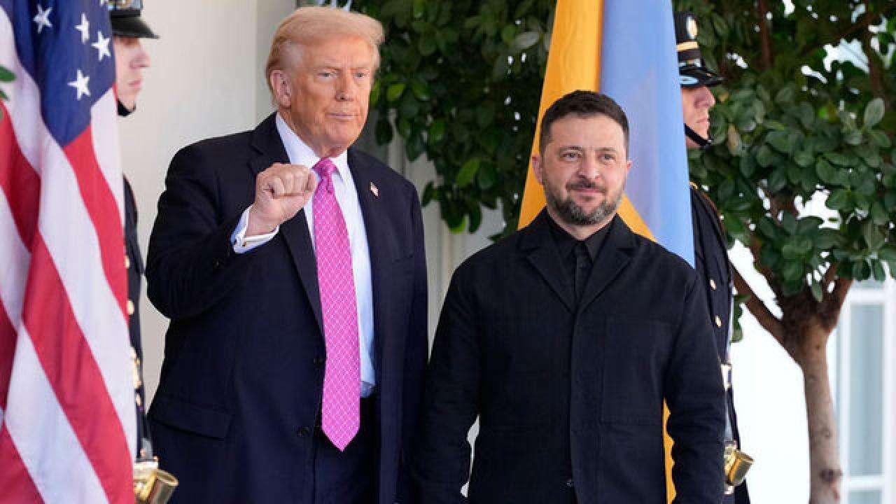Trump ve Zelenski Beyaz Saray’da Bir Araya Geldi