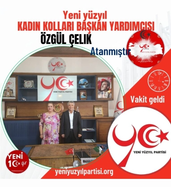 Kadın Kolları Başkan Yardımcılığına Özgül Çelik atandı