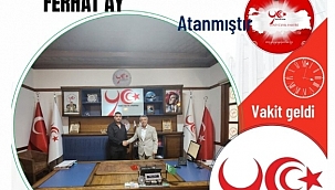 YENİ YÜZYIL PARTİSİ SEYHAN İLÇE BAŞKANLIĞINA FERHAT AY ATANDI