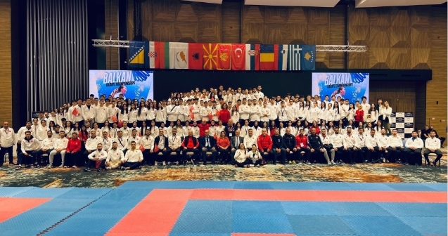 24. BALKAN KARATE ŞAMPİYONASI TAMAMLANDI