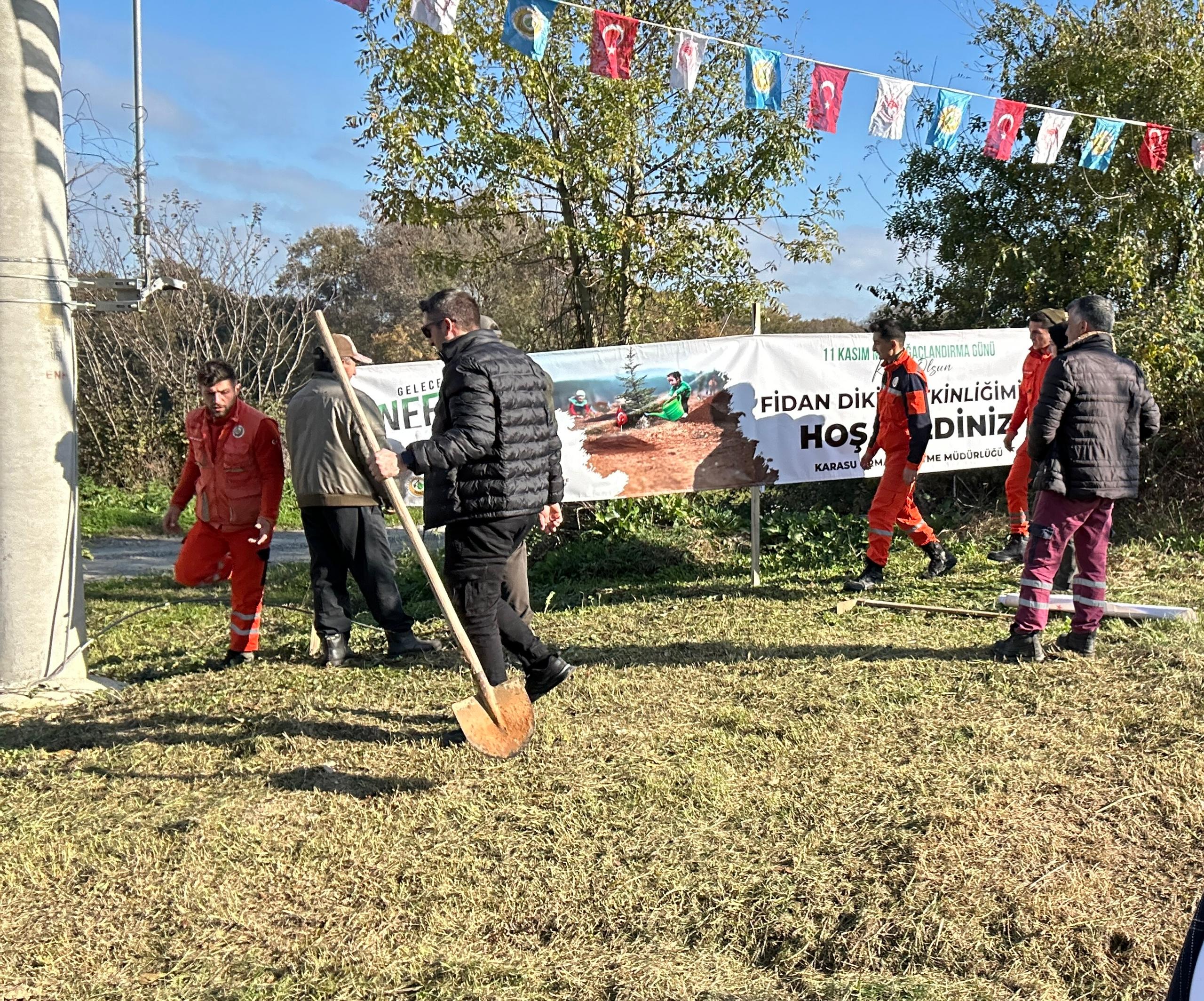 SAKARYA KARASU ORMAN İŞLETME MÜDÜRLÜĞÜ YERİNE SAHİP ÇIKTI