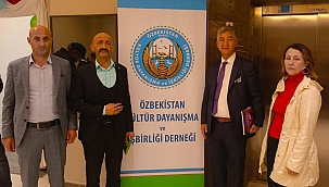 Özbekistan Kültür Dayanışma ve İşbirliği derneği Yönetim Kurulu Başkanı sayın Çokay Koçar başkanımızın Yeni Merkez binalarının Açılışı için İstanbul'a geldik.