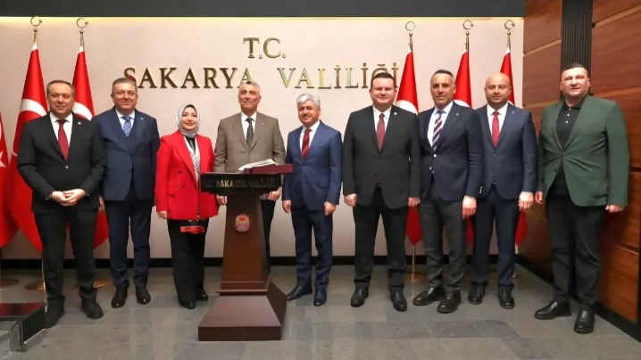 Ticaret Bakanı Prof. Dr. Ömer Bolat'tan Sakarya Valiliği' ve Ak Parti İl teşkilatı Ziyareti.