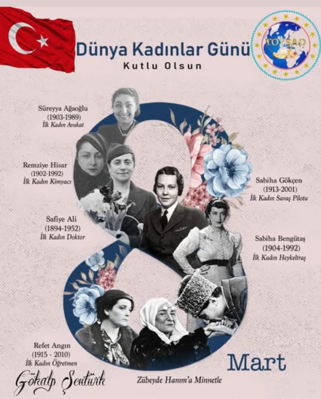 8 Mart Dünya Kadınlar Günü.