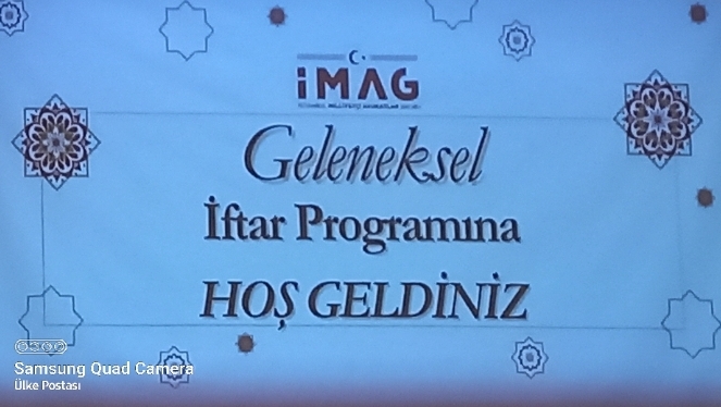 İMAG Geleneksel İftar Programı meslektaşları buluşturdu.